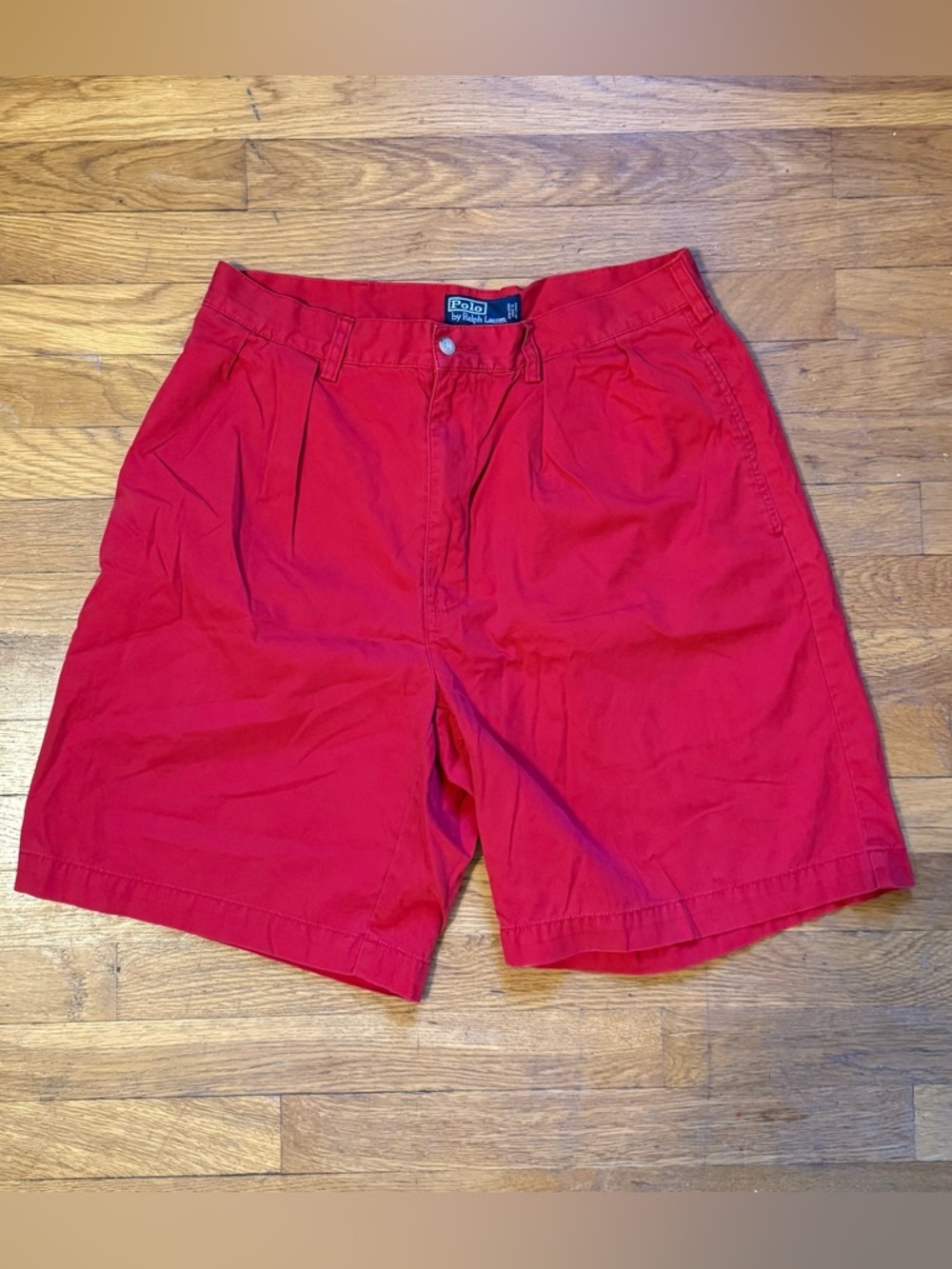Vintage Polo Ralph Lauren Red Tyler Chino Shorts